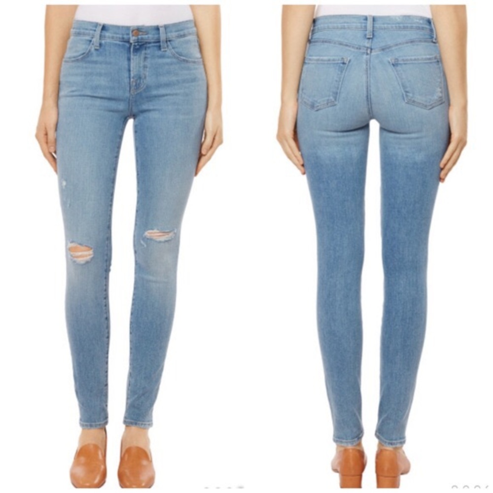 NWT J Brand Maria High-Rise Skinny Jeans